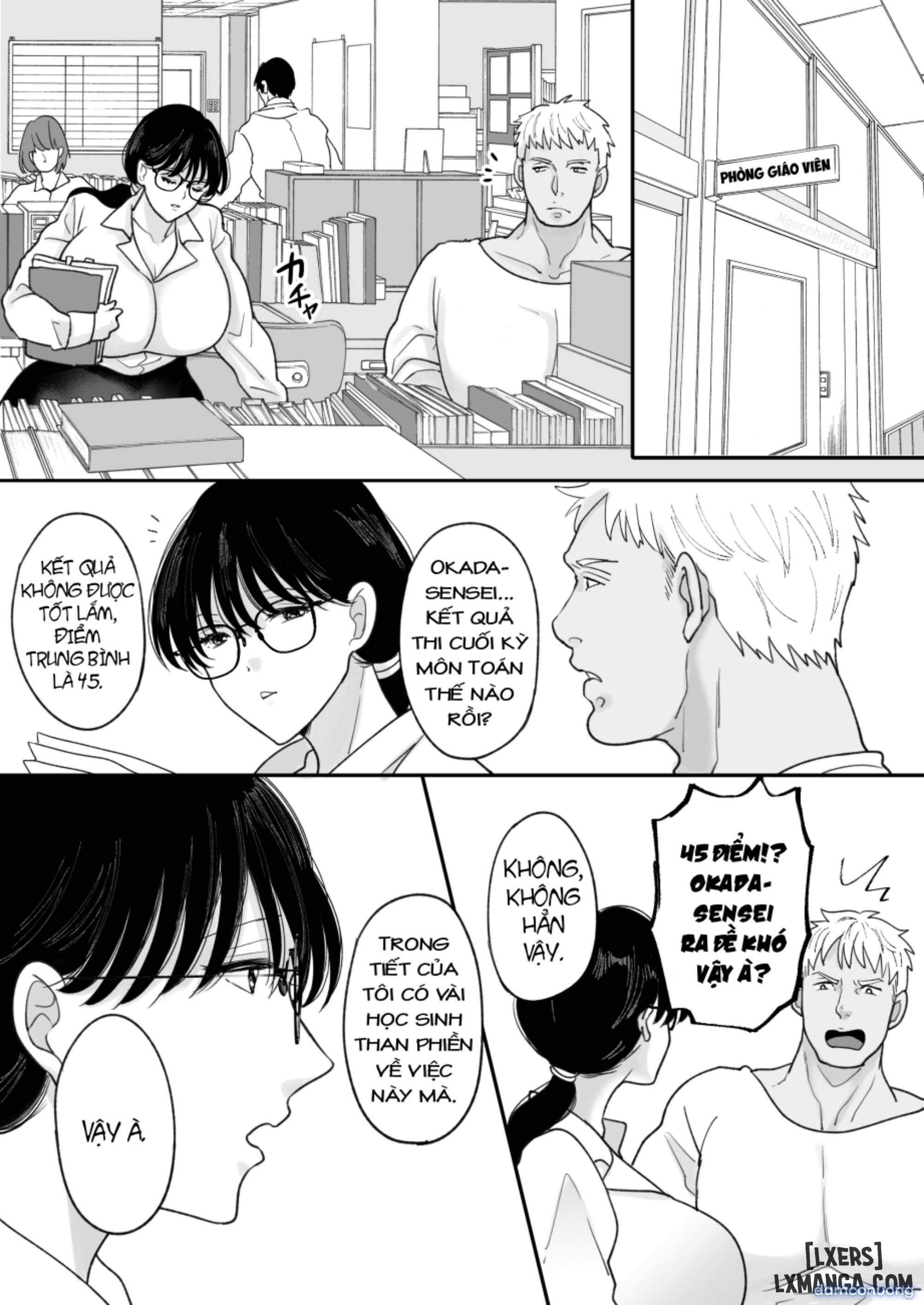 Suugaku Kyoushi no Kaa-san ga Taiiku Kyoushi ni Netorareru 