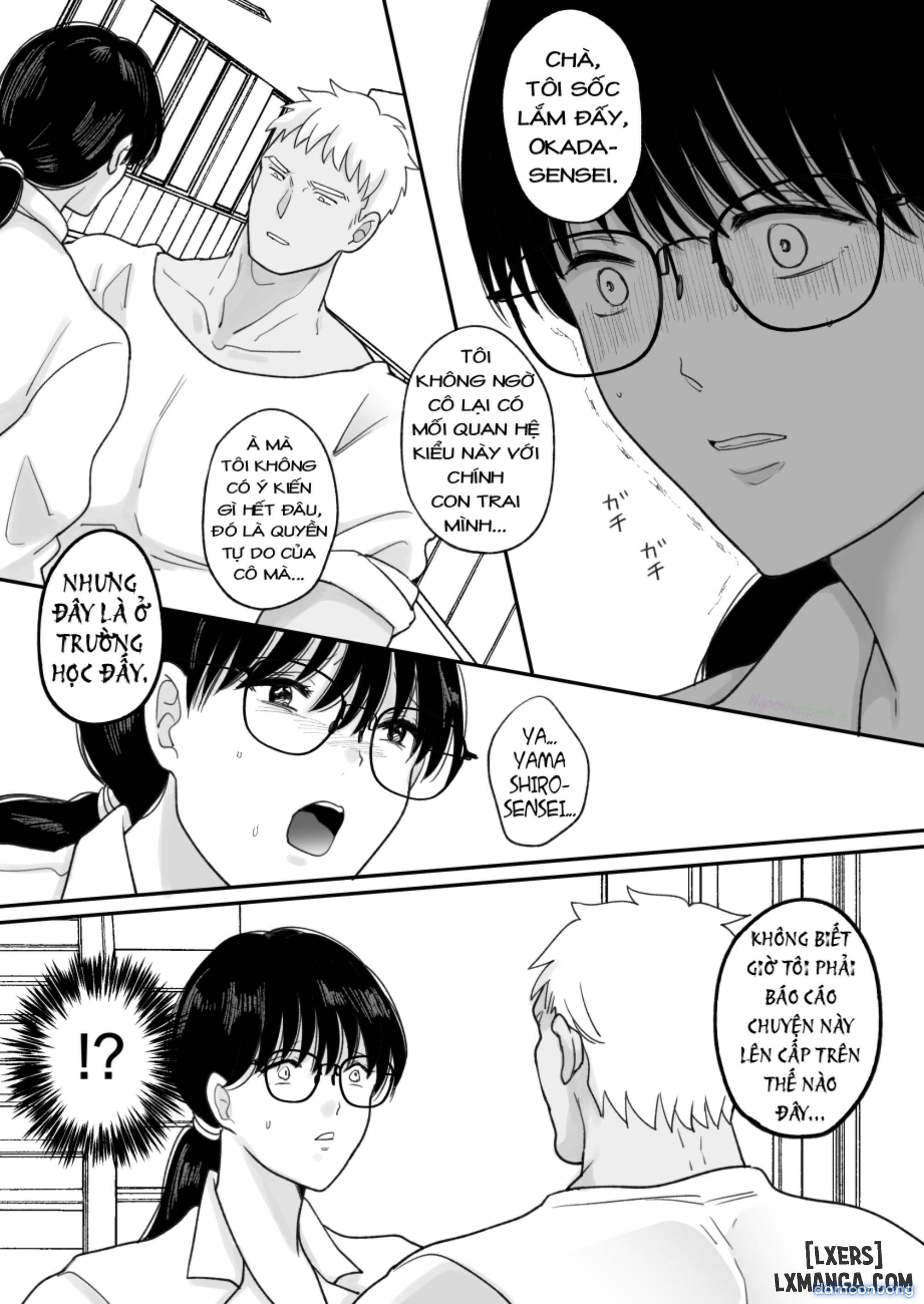 Suugaku Kyoushi no Kaa-san ga Taiiku Kyoushi ni Netorareru 