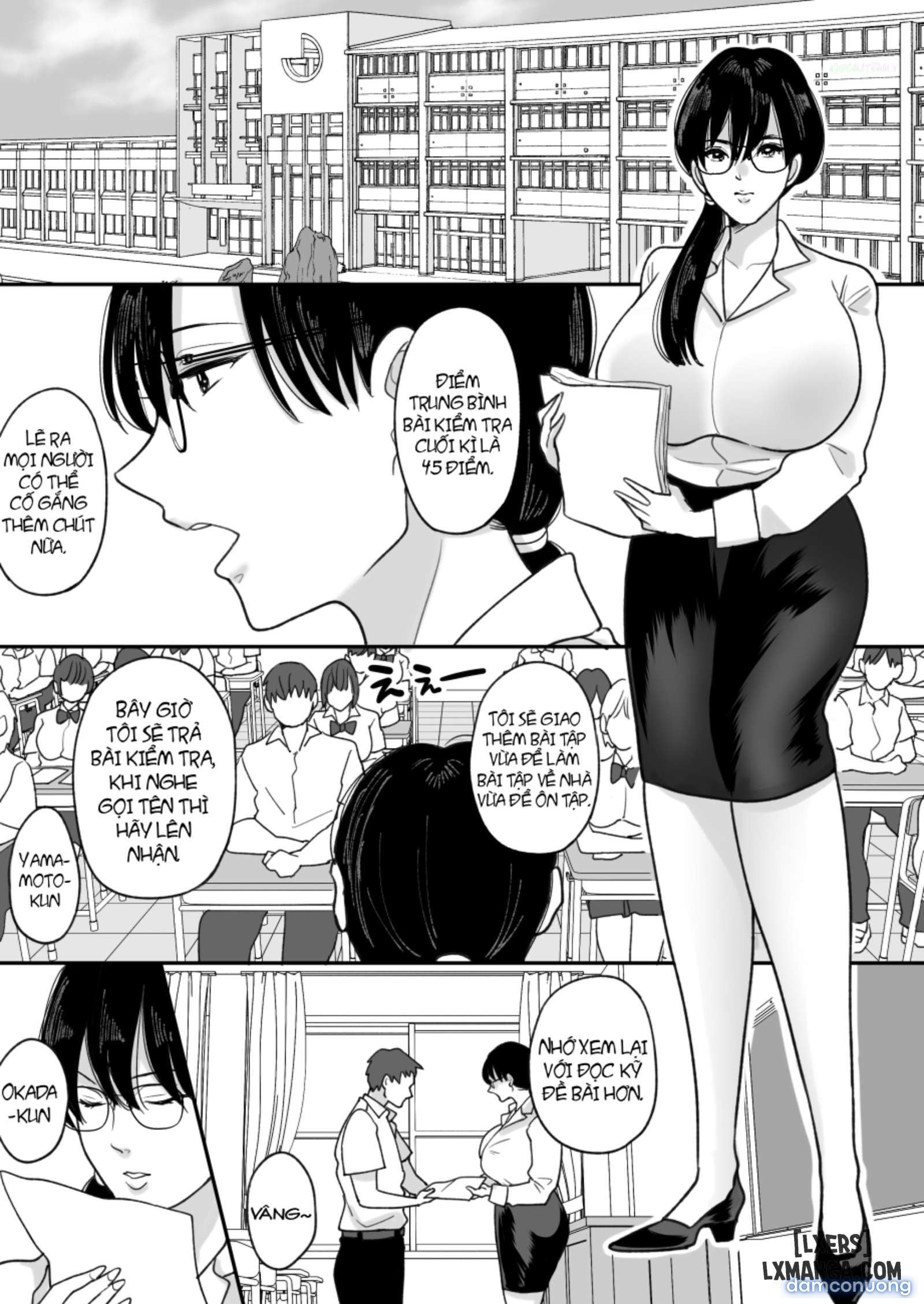 Suugaku Kyoushi no Kaa-san ga Taiiku Kyoushi ni Netorareru 