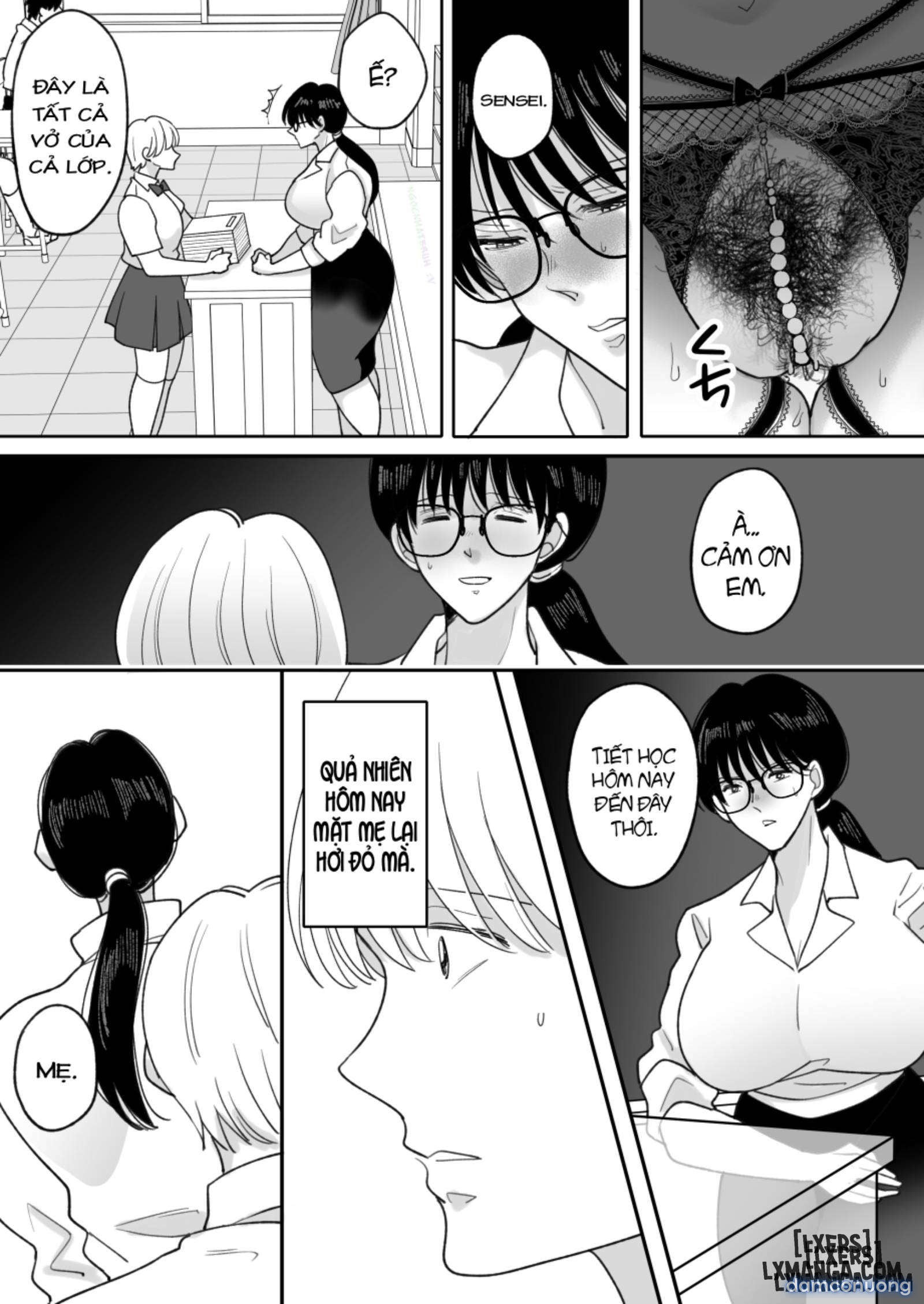 Suugaku Kyoushi no Kaa-san ga Taiiku Kyoushi ni Netorareru 