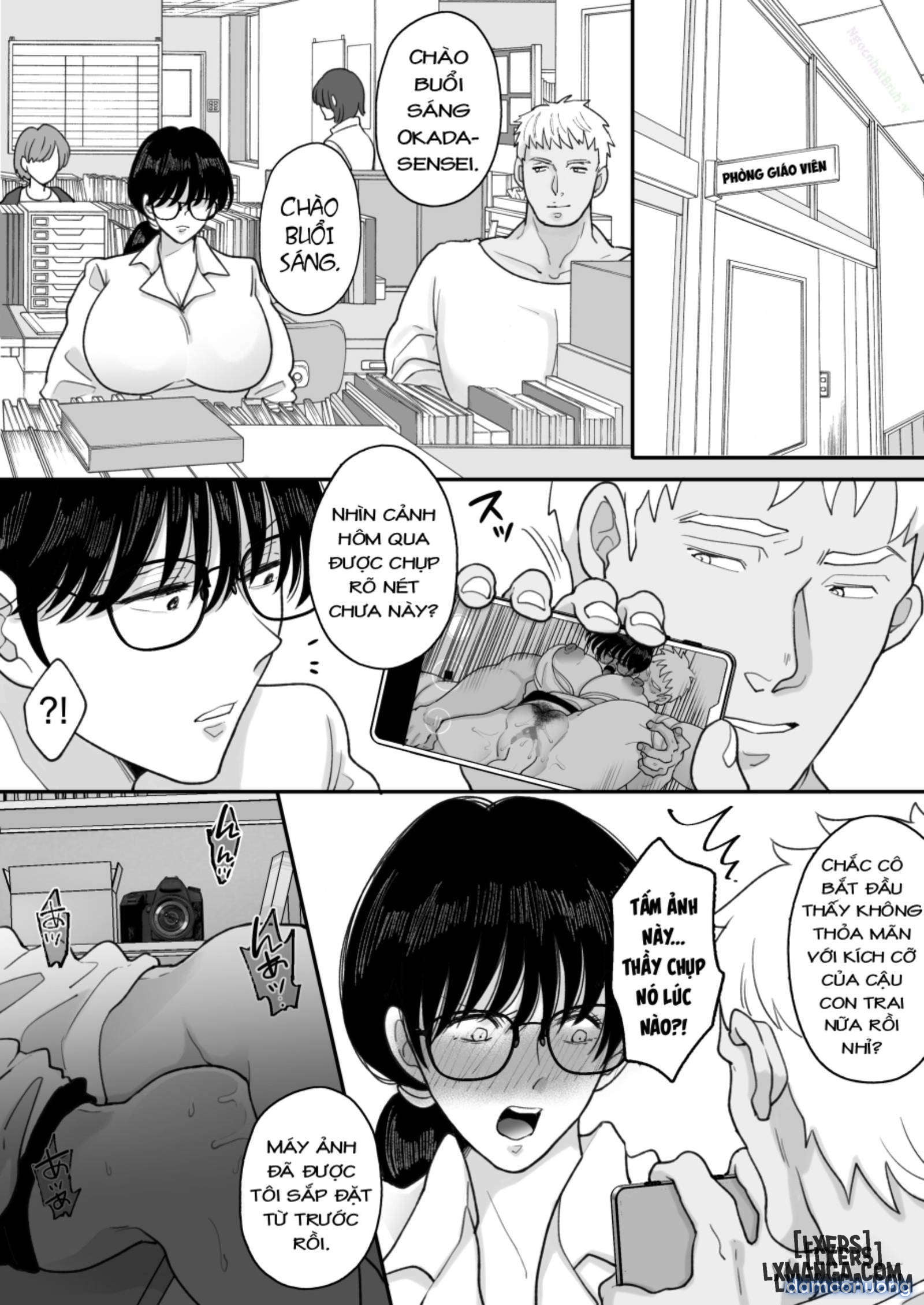 Suugaku Kyoushi no Kaa-san ga Taiiku Kyoushi ni Netorareru 