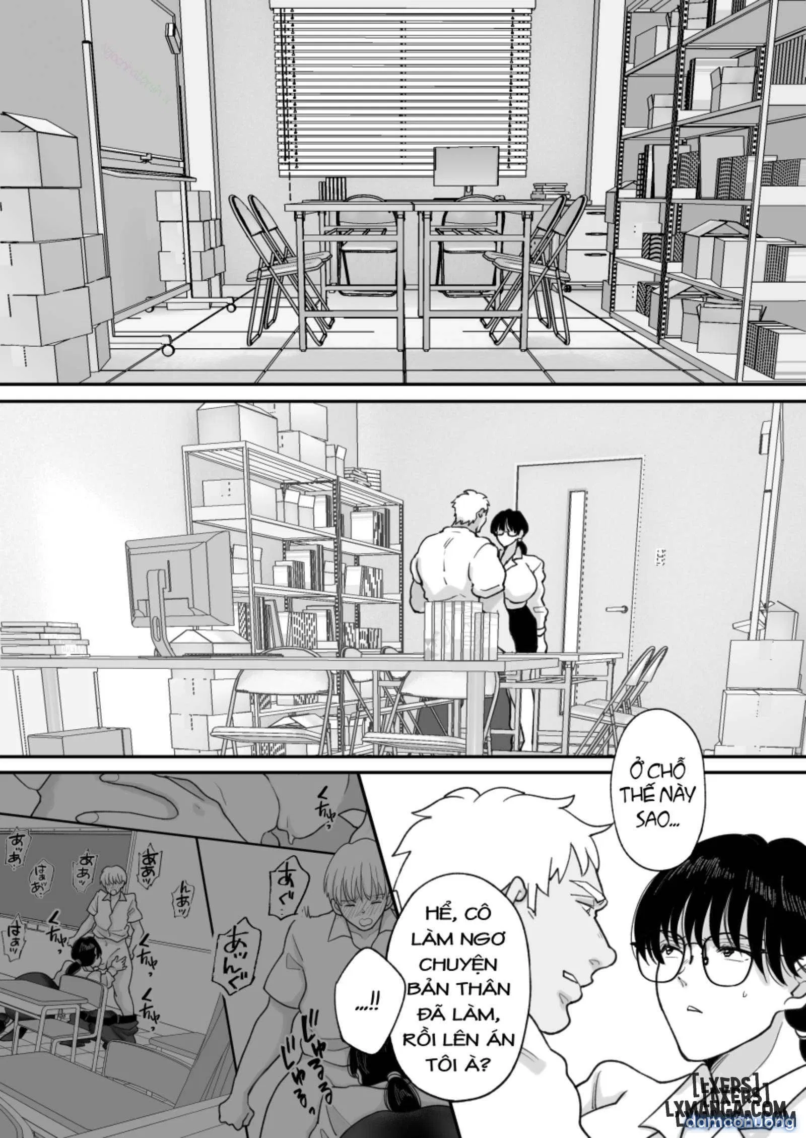 Suugaku Kyoushi no Kaa-san ga Taiiku Kyoushi ni Netorareru 