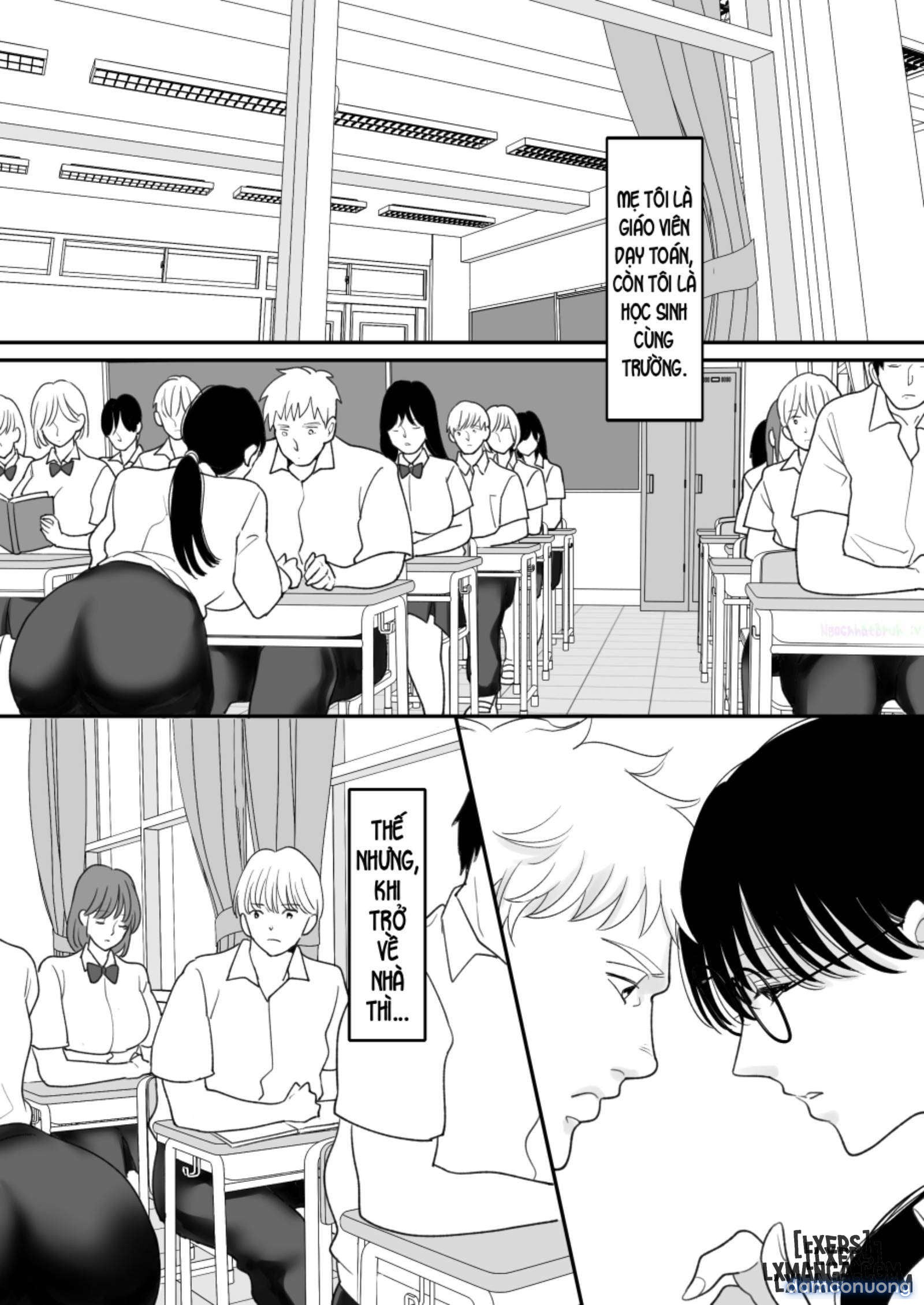 Suugaku Kyoushi no Kaa-san ga Taiiku Kyoushi ni Netorareru 
