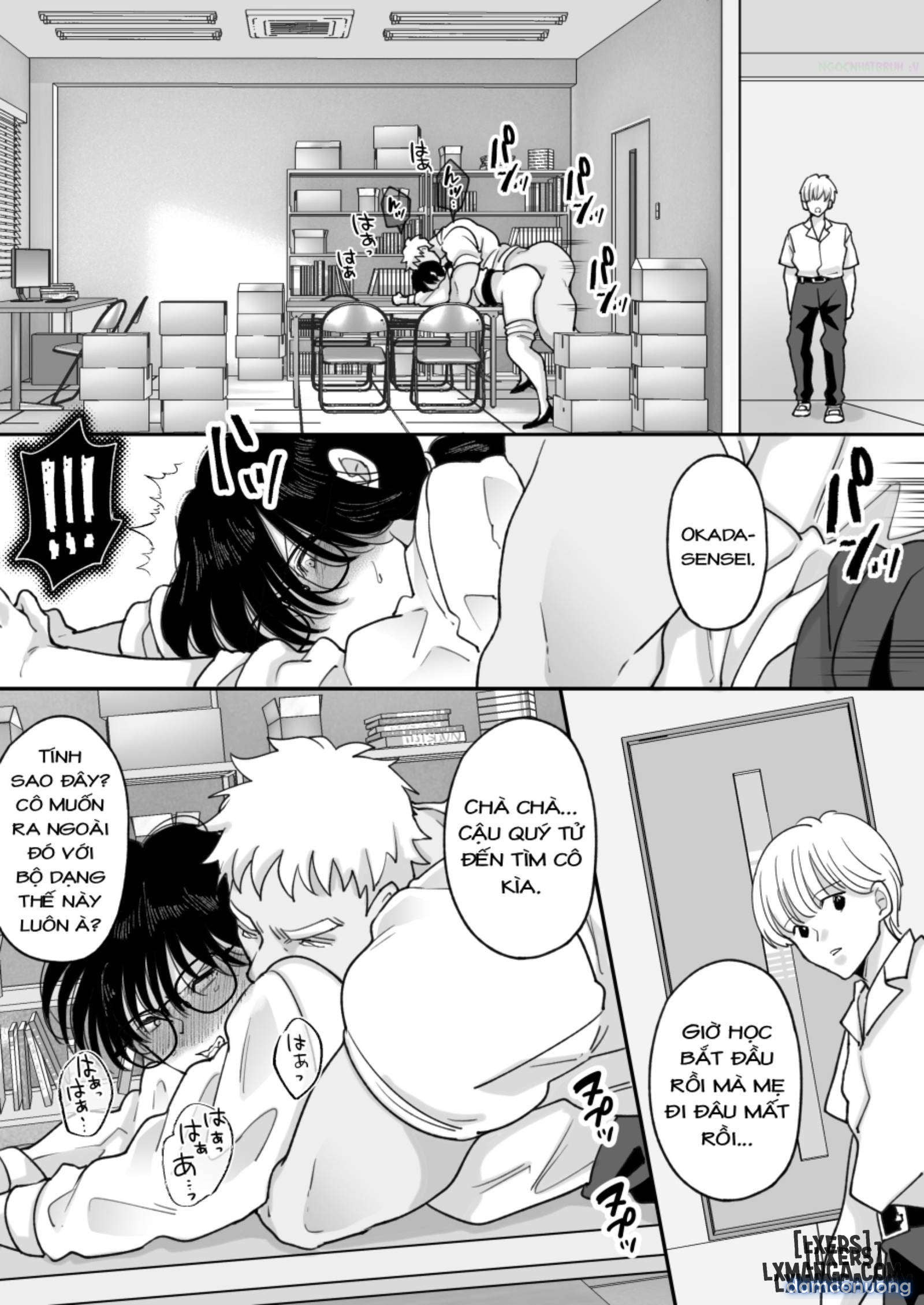 Suugaku Kyoushi no Kaa-san ga Taiiku Kyoushi ni Netorareru 