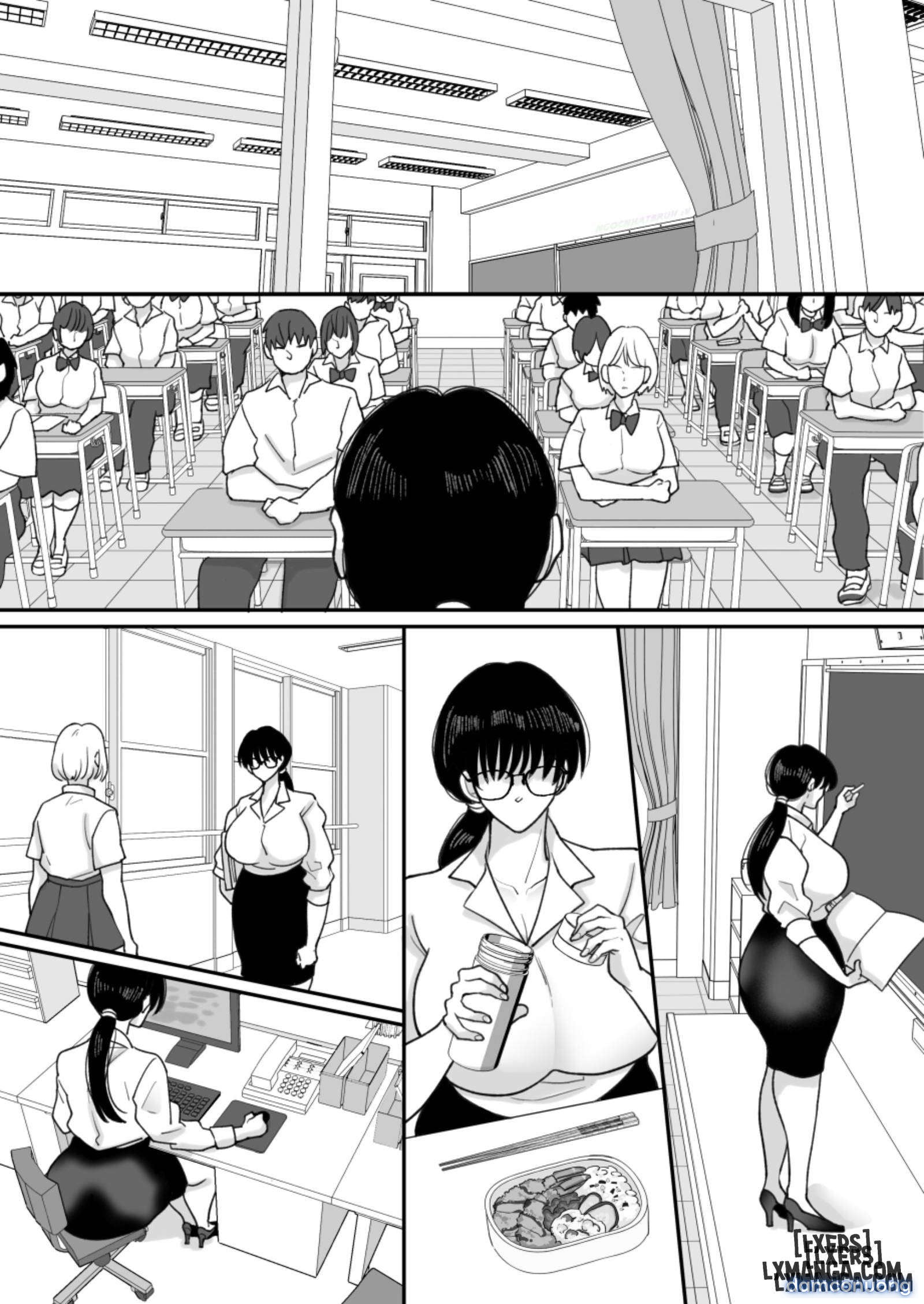 Suugaku Kyoushi no Kaa-san ga Taiiku Kyoushi ni Netorareru 