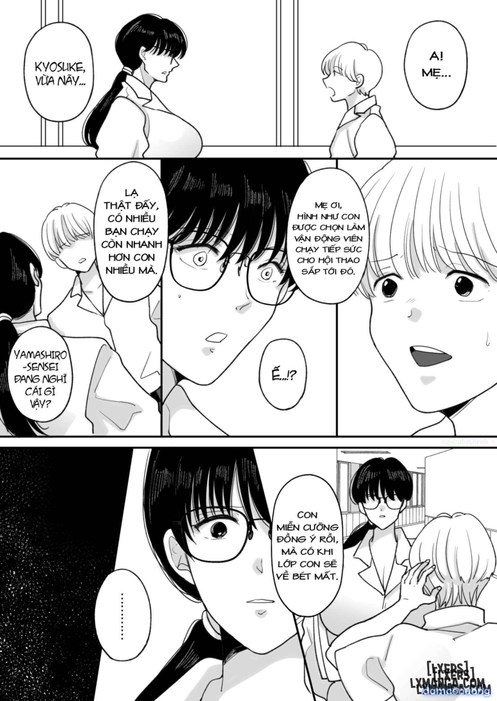 Suugaku Kyoushi no Kaa-san ga Taiiku Kyoushi ni Netorareru 
