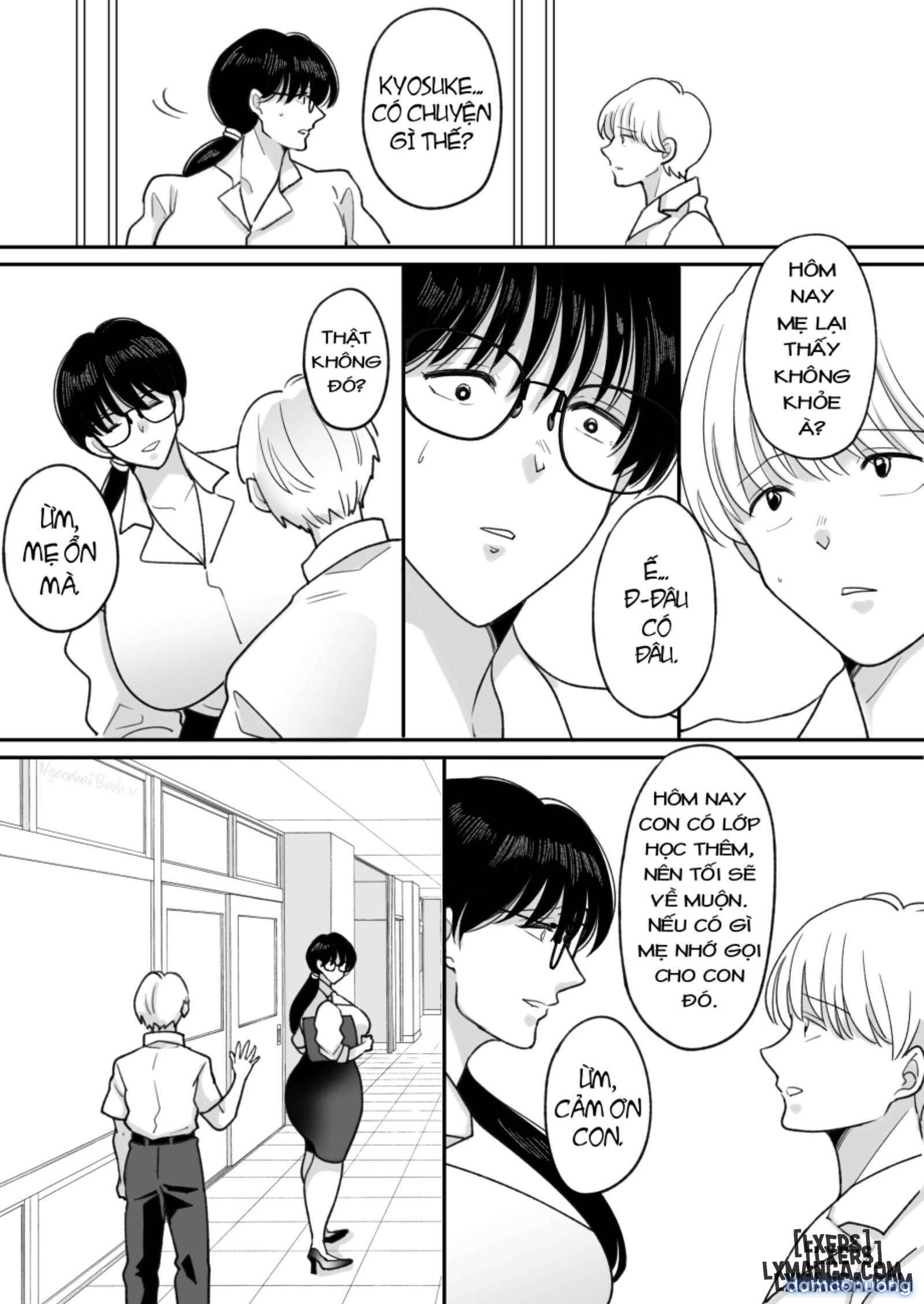 Suugaku Kyoushi no Kaa-san ga Taiiku Kyoushi ni Netorareru 