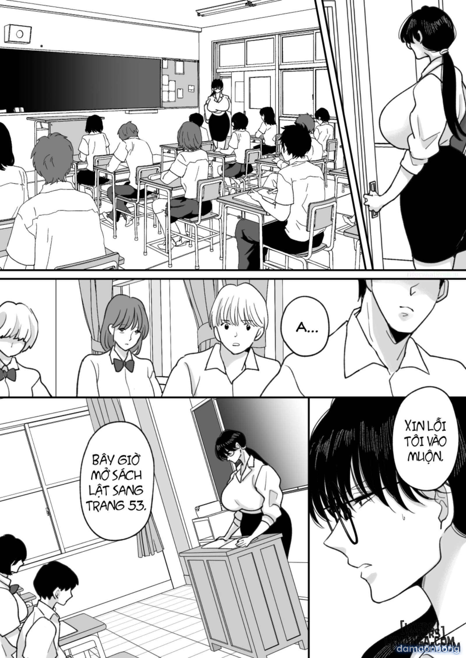 Suugaku Kyoushi no Kaa-san ga Taiiku Kyoushi ni Netorareru 