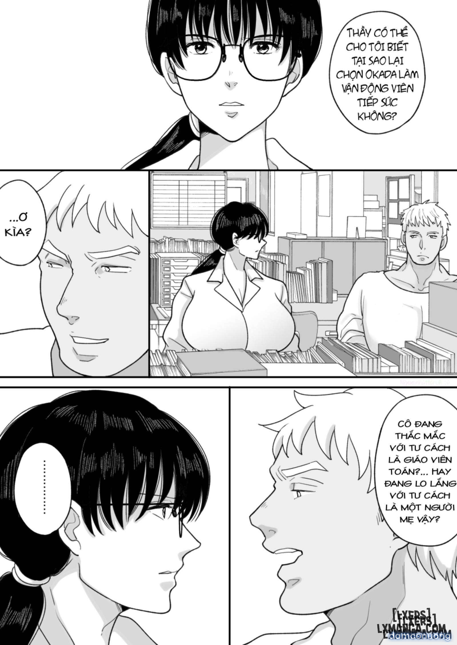 Suugaku Kyoushi no Kaa-san ga Taiiku Kyoushi ni Netorareru 