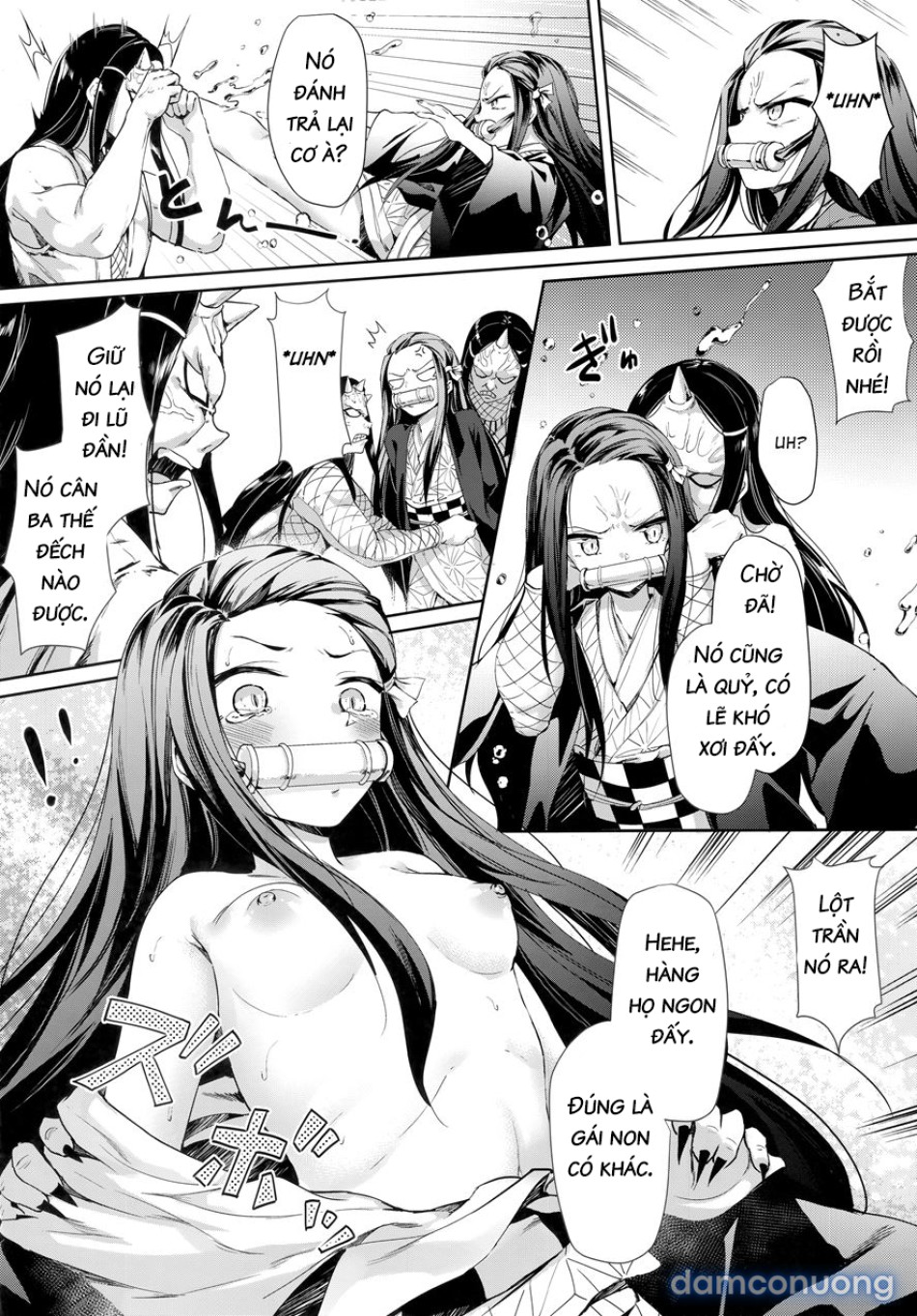 Moshi Nezuko Ga Warui Hito Ni Tsukamattara... (Kimetsu no Yaiba) 