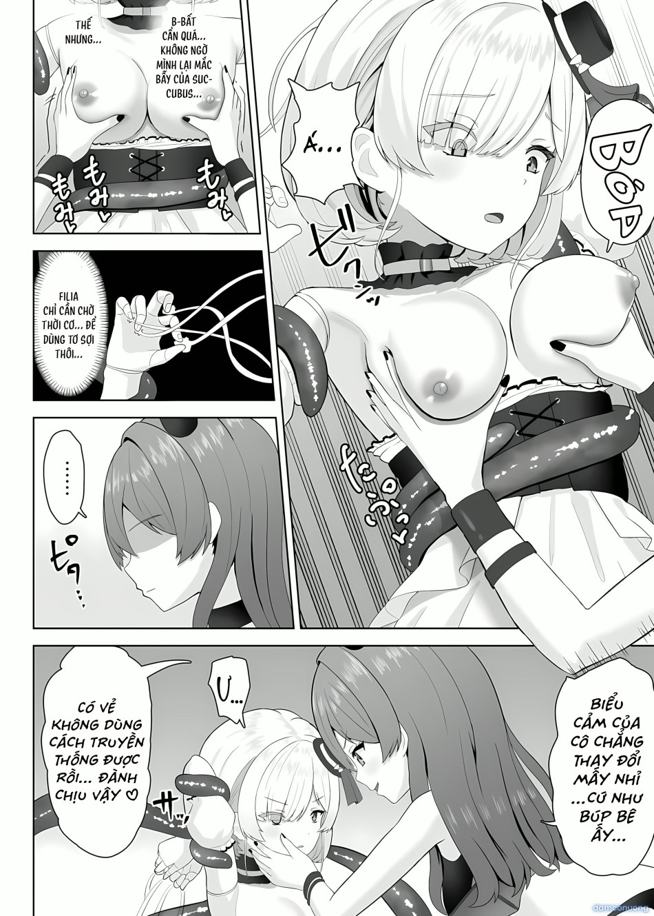 Trò Chơi Bách Hợp Của Búp Bê Bé Gái Ngây Thơ Và Succubus Damdang 