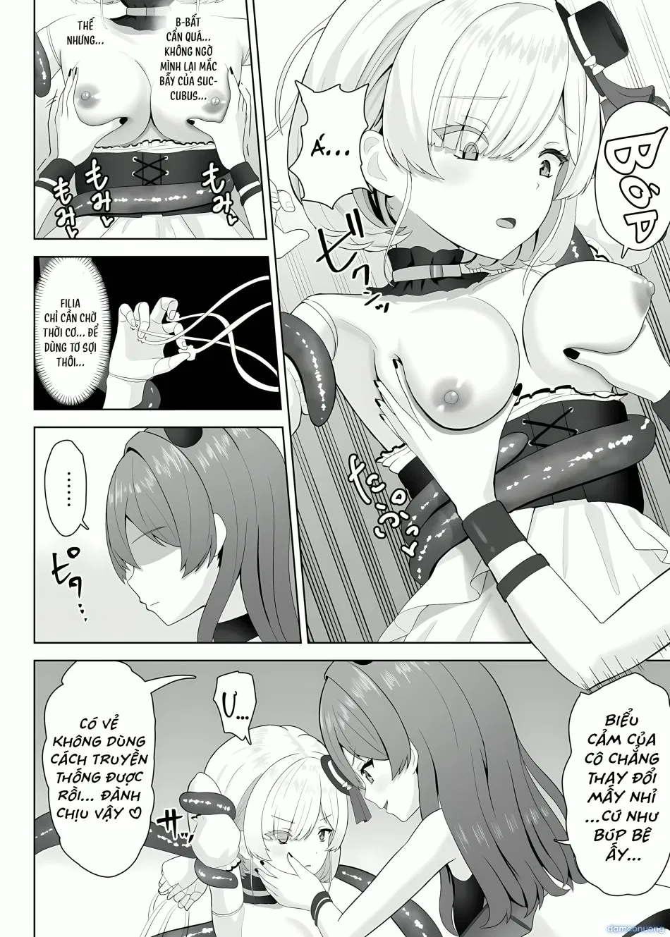 Trò Chơi Bách Hợp Của Búp Bê Bé Gái Ngây Thơ Và Succubus Damdang 