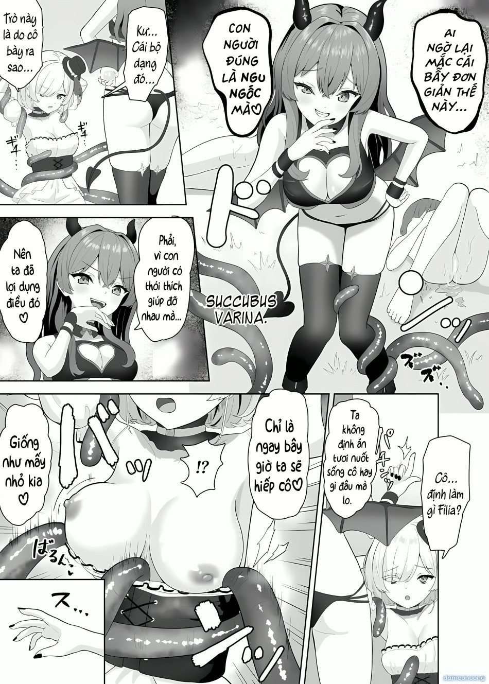 Trò Chơi Bách Hợp Của Búp Bê Bé Gái Ngây Thơ Và Succubus Damdang 
