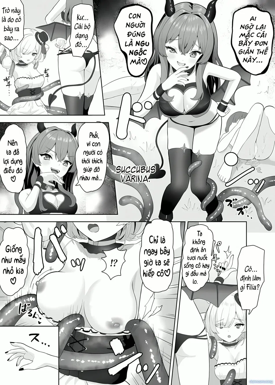 Trò Chơi Bách Hợp Của Búp Bê Bé Gái Ngây Thơ Và Succubus Damdang 