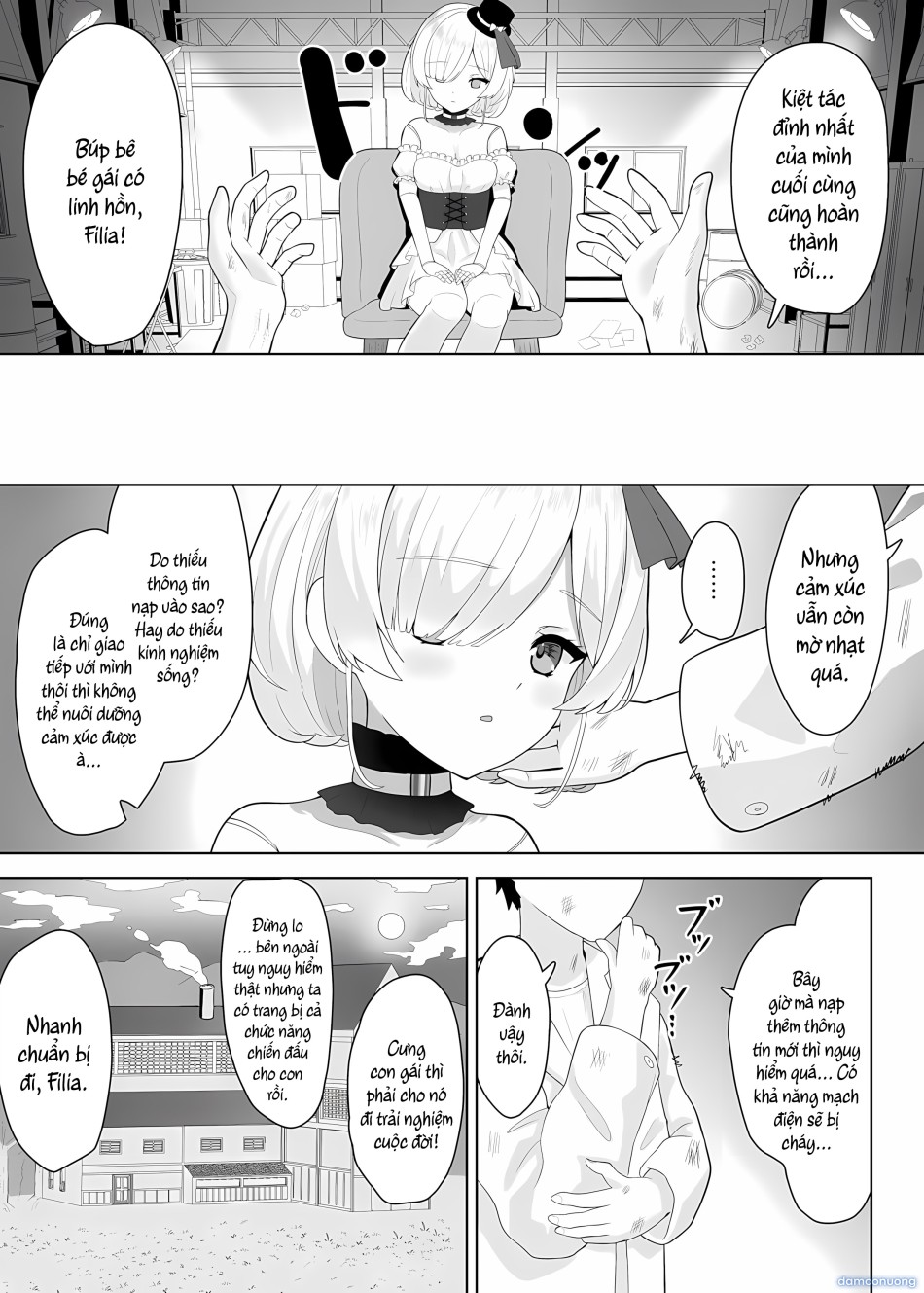 Trò Chơi Bách Hợp Của Búp Bê Bé Gái Ngây Thơ Và Succubus Damdang 
