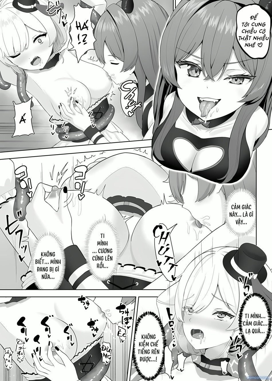 Trò Chơi Bách Hợp Của Búp Bê Bé Gái Ngây Thơ Và Succubus Damdang 