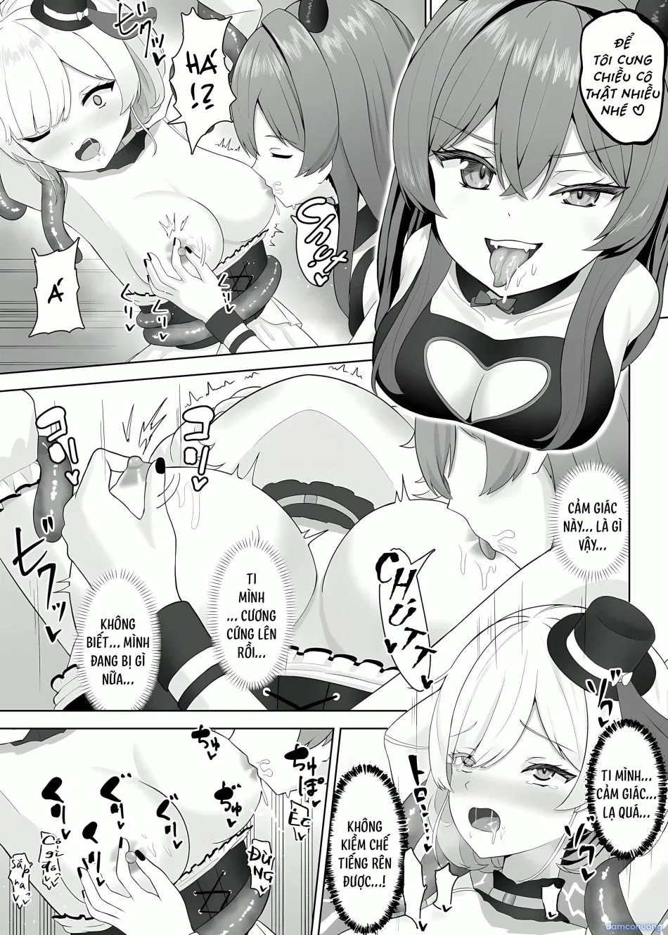 Trò Chơi Bách Hợp Của Búp Bê Bé Gái Ngây Thơ Và Succubus Damdang 