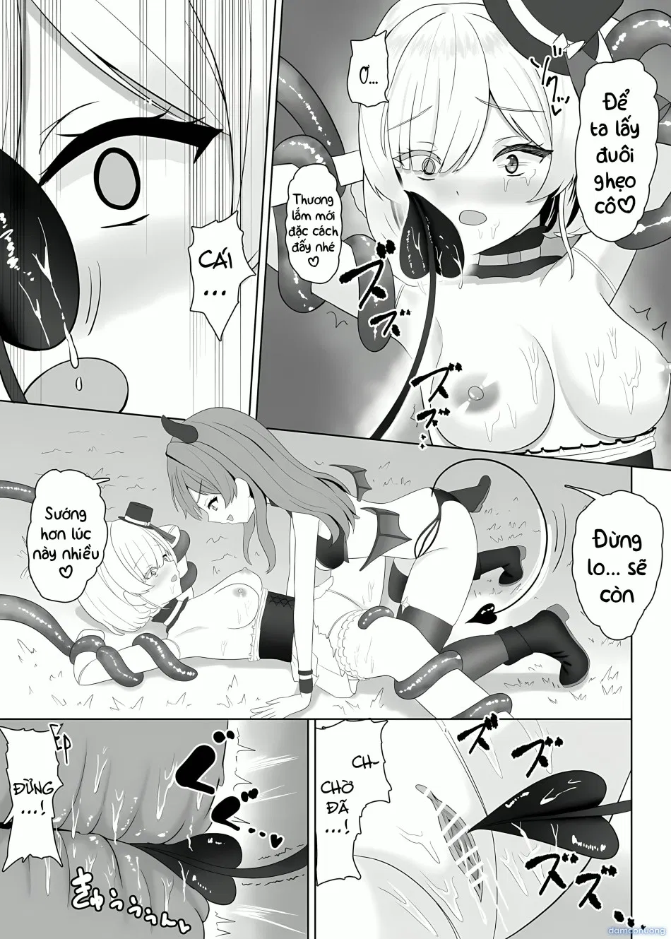 Trò Chơi Bách Hợp Của Búp Bê Bé Gái Ngây Thơ Và Succubus Damdang 