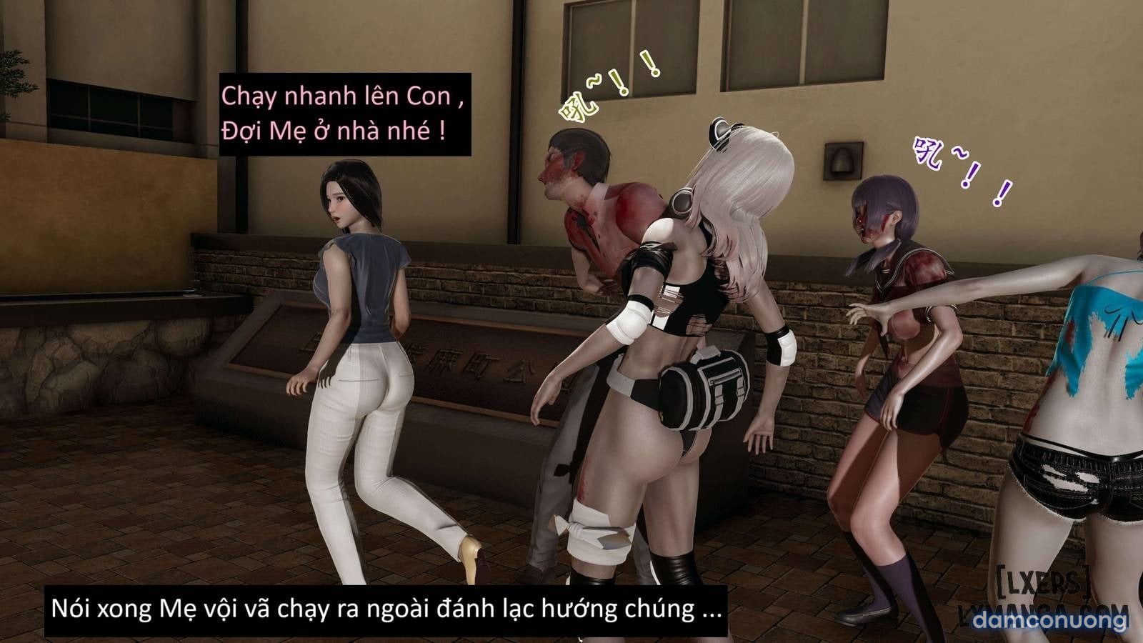 MẸ VÀ CON TRONG NGÀY TẬN THẾ 