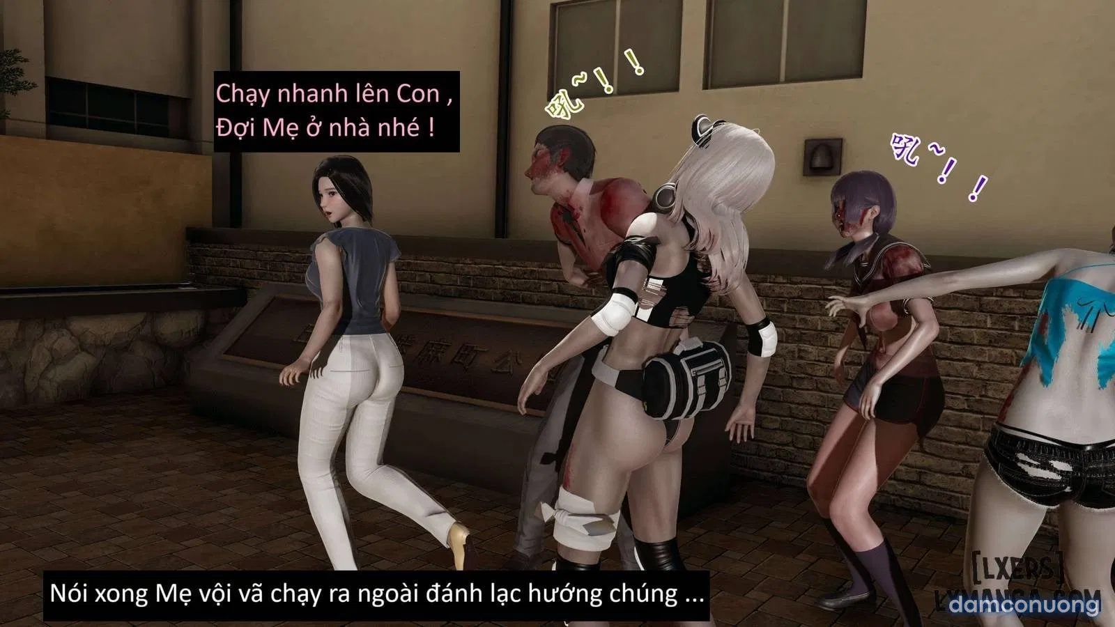 MẸ VÀ CON TRONG NGÀY TẬN THẾ 