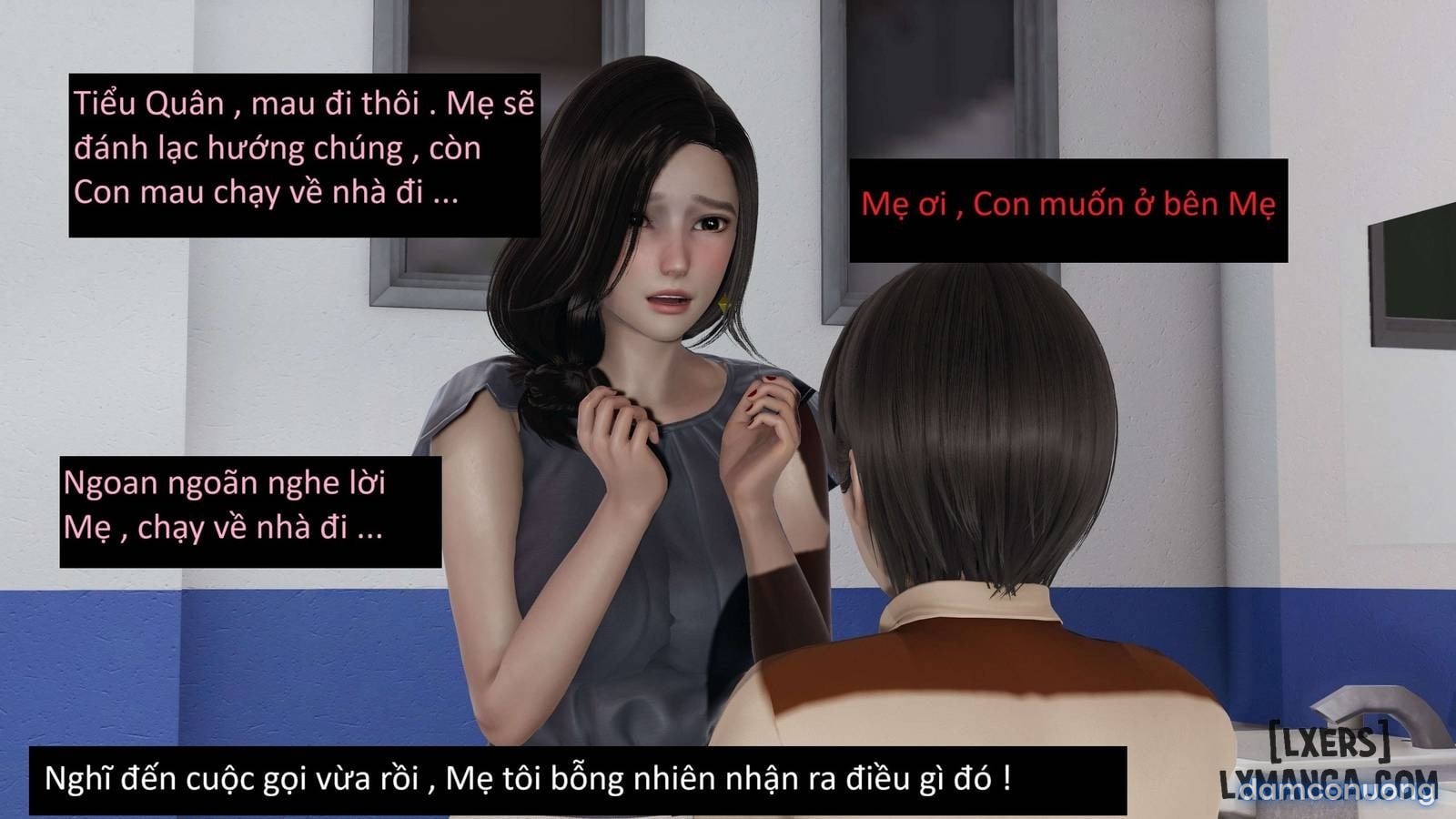 MẸ VÀ CON TRONG NGÀY TẬN THẾ 