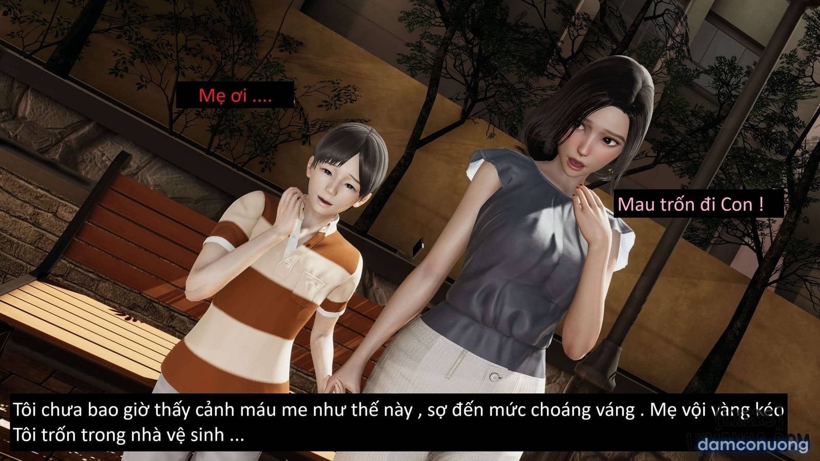 MẸ VÀ CON TRONG NGÀY TẬN THẾ 