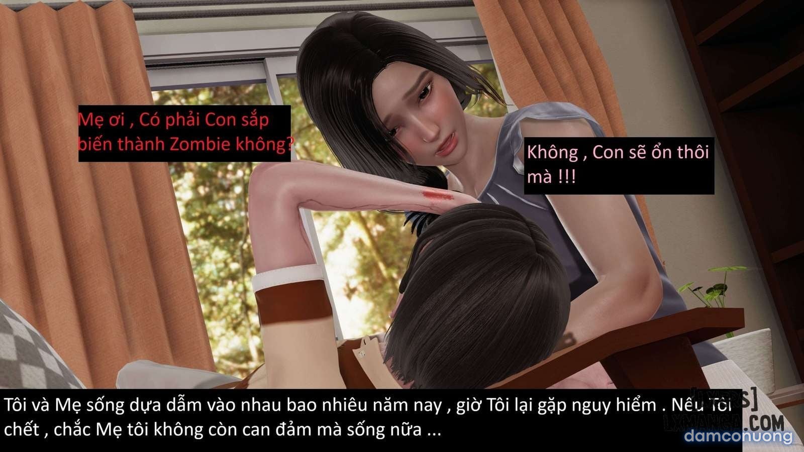 MẸ VÀ CON TRONG NGÀY TẬN THẾ 