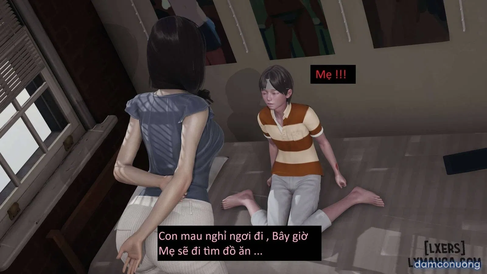 MẸ VÀ CON TRONG NGÀY TẬN THẾ 