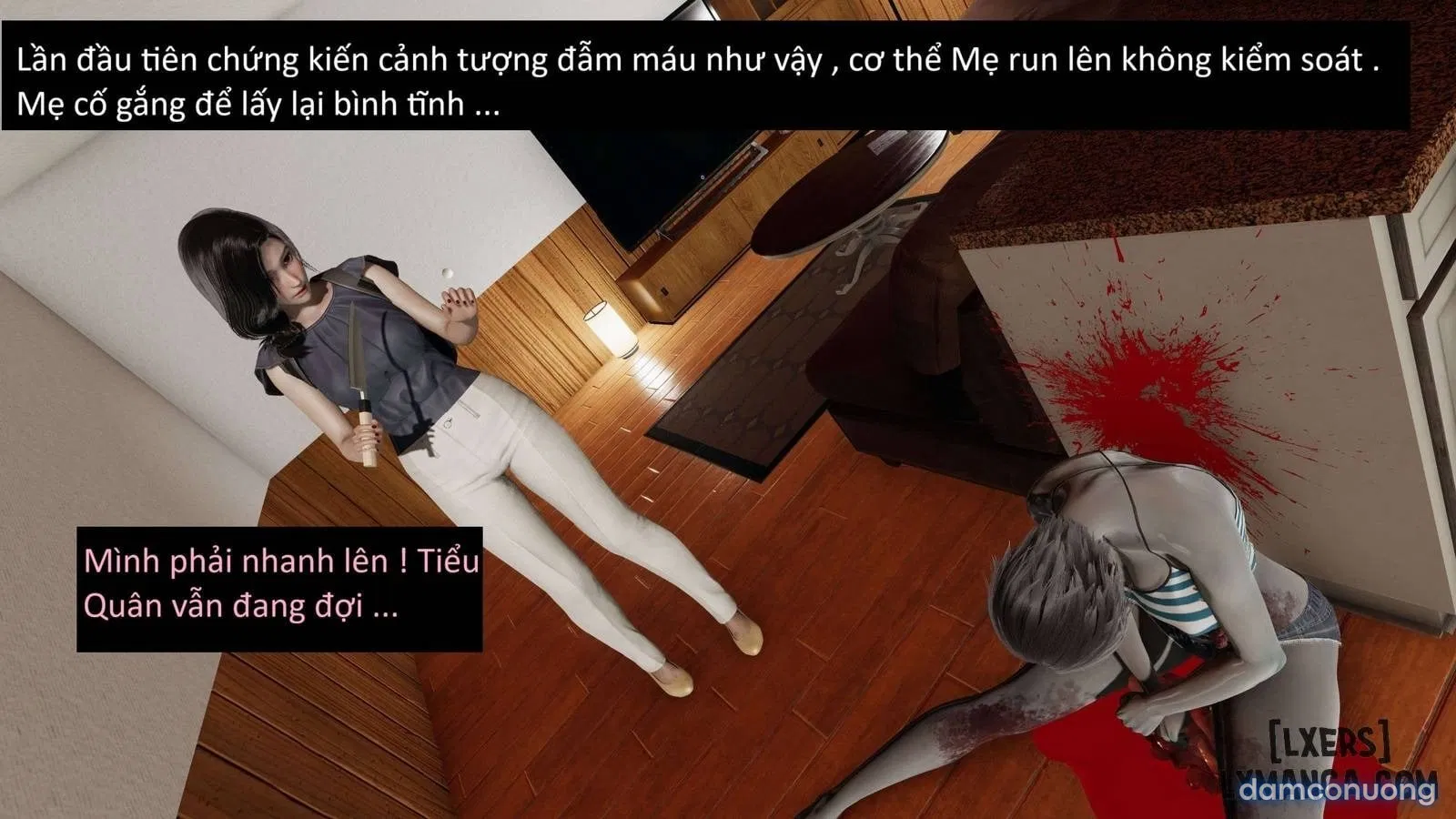 MẸ VÀ CON TRONG NGÀY TẬN THẾ 