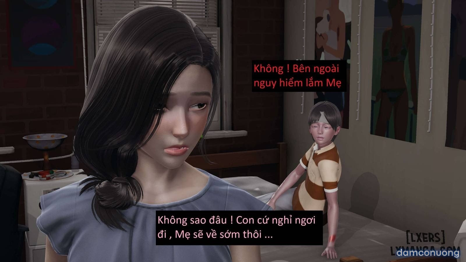 MẸ VÀ CON TRONG NGÀY TẬN THẾ 