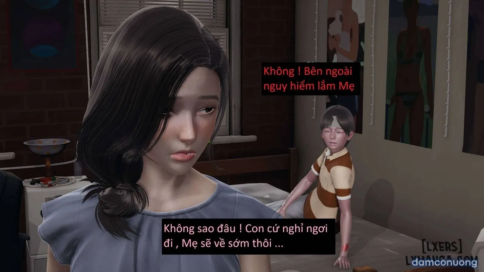 MẸ VÀ CON TRONG NGÀY TẬN THẾ 