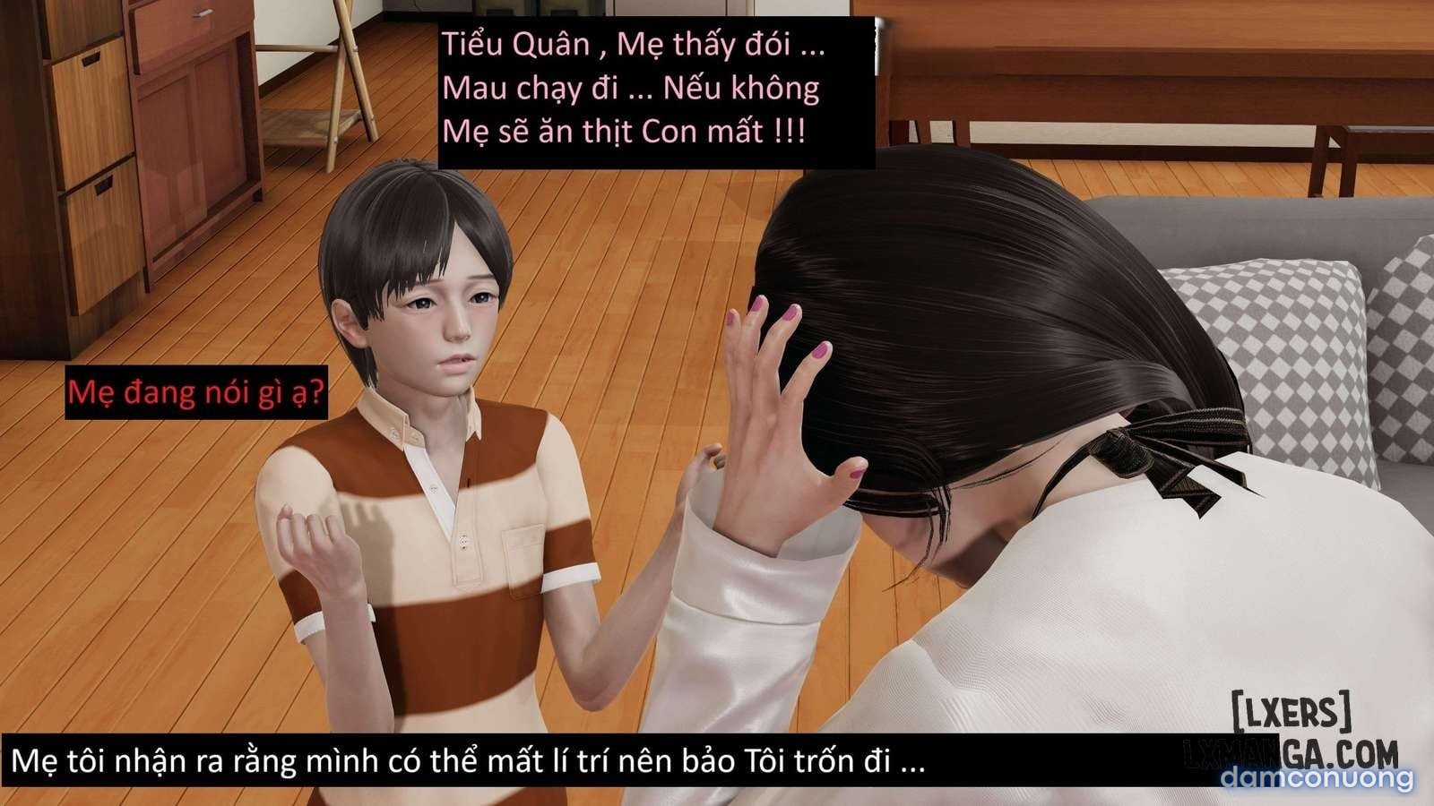 MẸ VÀ CON TRONG NGÀY TẬN THẾ 