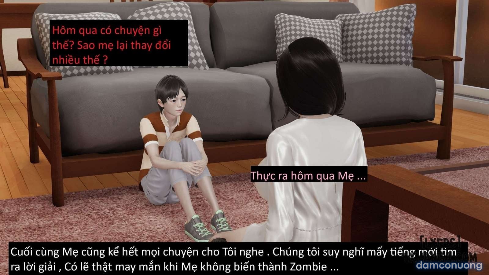 MẸ VÀ CON TRONG NGÀY TẬN THẾ 