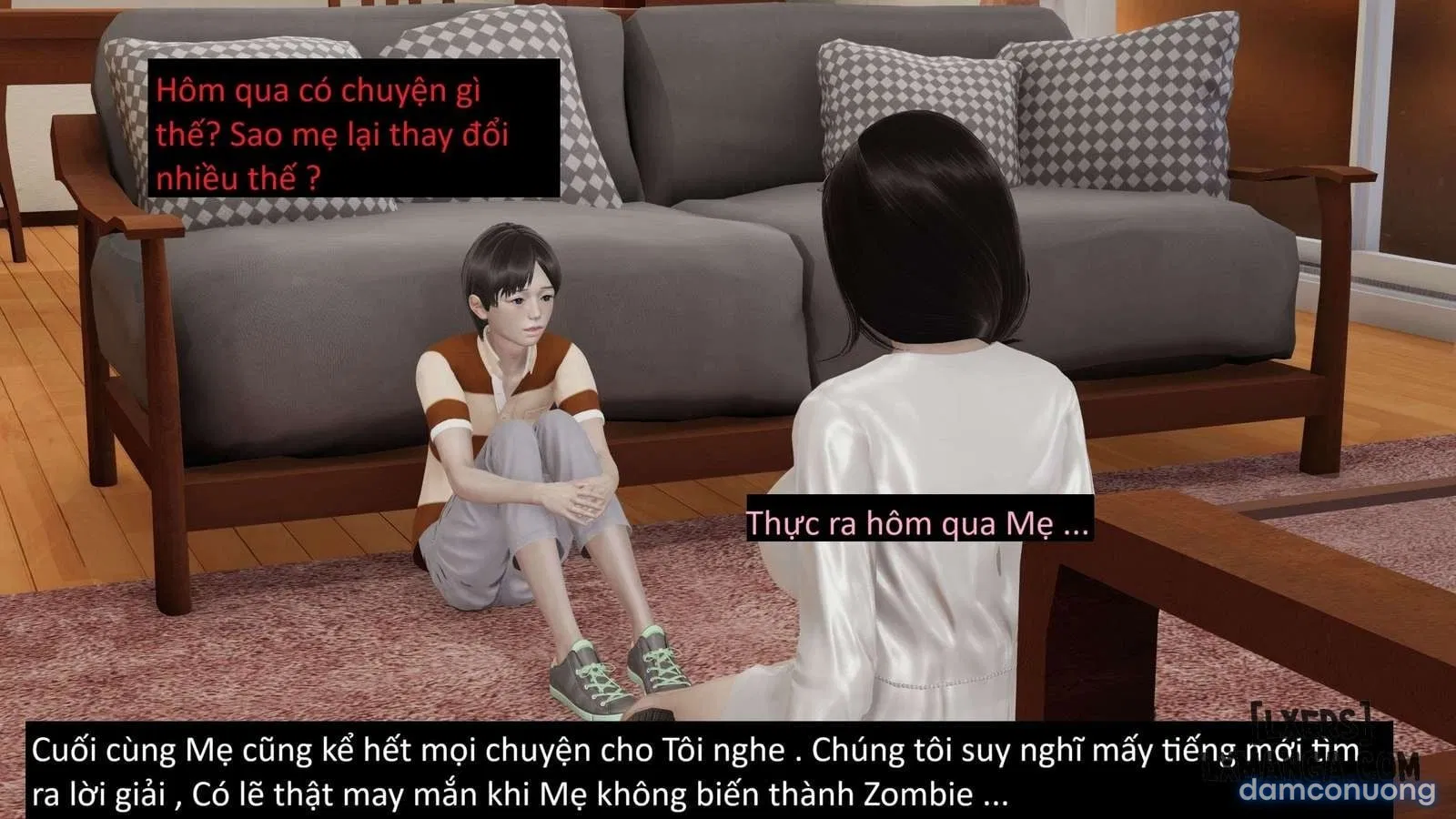 MẸ VÀ CON TRONG NGÀY TẬN THẾ 