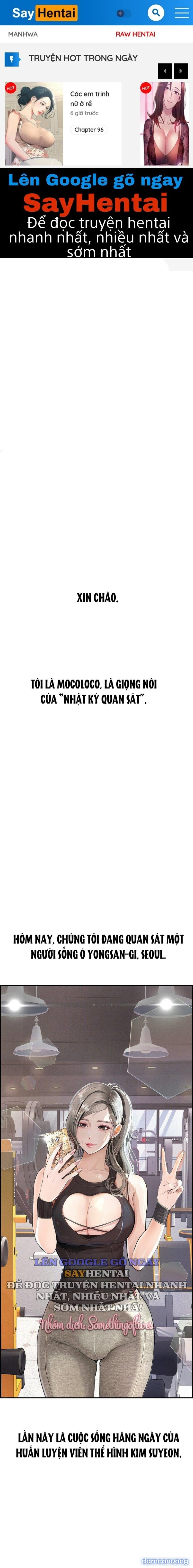 Nhật Ký Quan Sát 