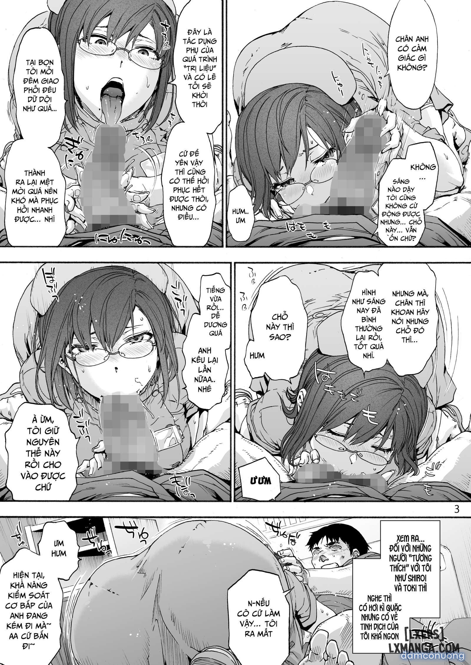 Second Miyaka Hospital 2 Senior Usagi who is afraid of her buttocks... 