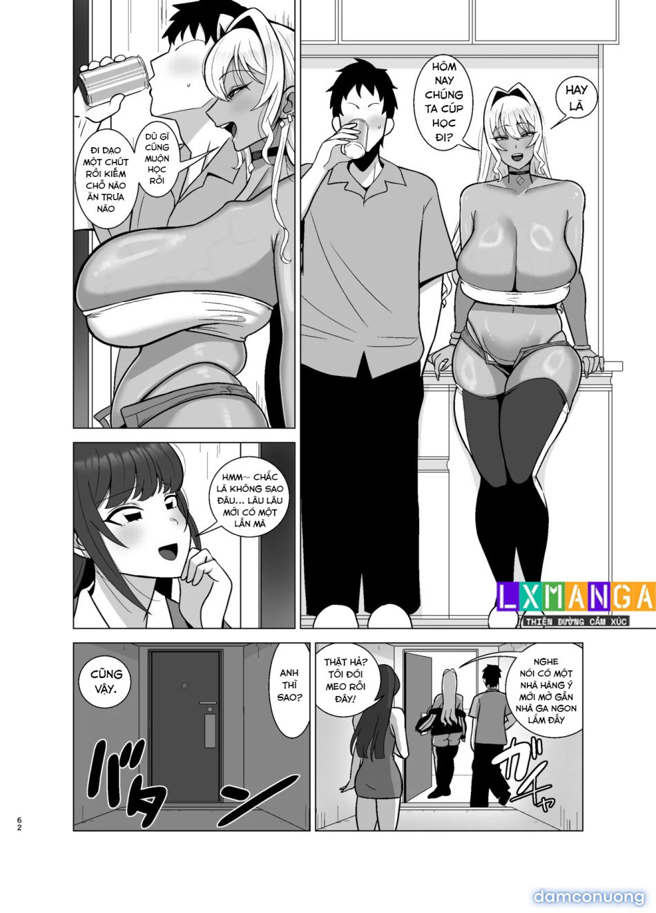 Kanojo no Tomodachi wa Dosukebe Kasshoku Gal 