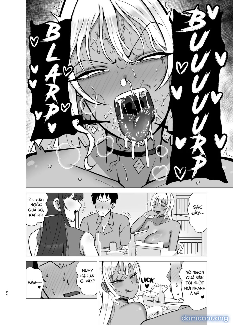 Kanojo no Tomodachi wa Dosukebe Kasshoku Gal 