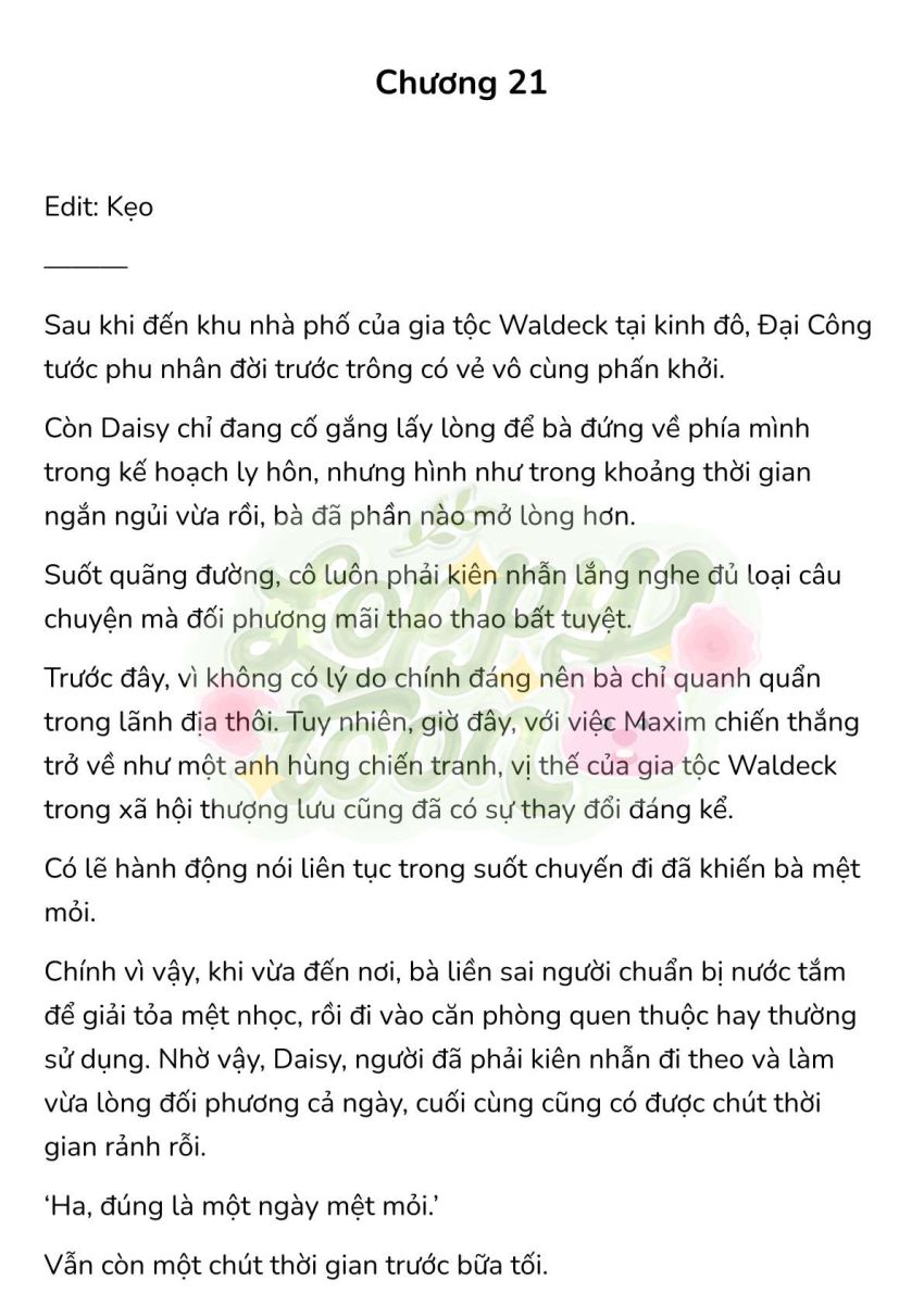 [Novel] Trận Chiến Ly Hôn! 