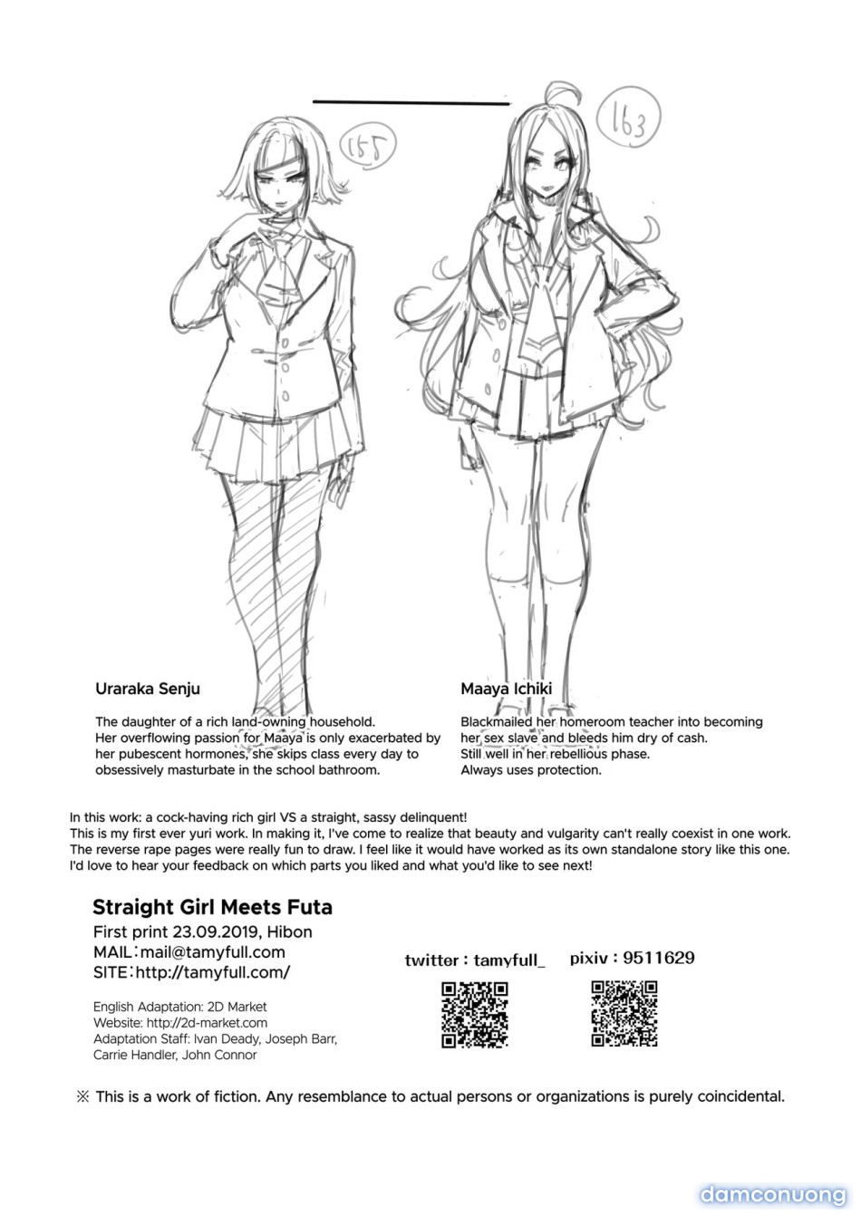 Gái thẳng đụng phải cú có gai [Futanari-san to Nonke-san; Straight Girl Meets Futa; フタナリさんとノンケさん] 
