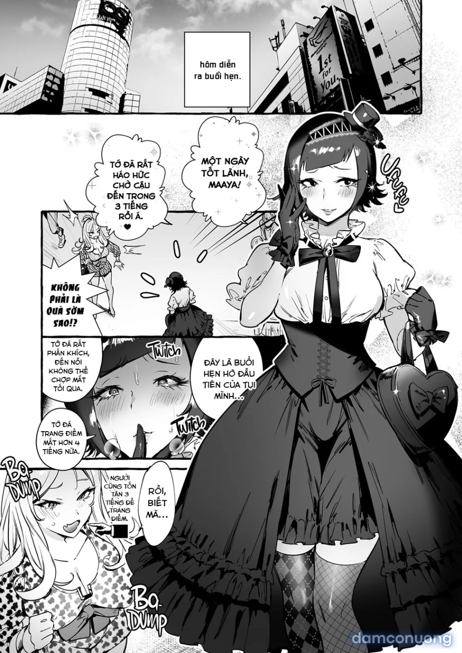 Gái thẳng đụng phải cú có gai [Futanari-san to Nonke-san; Straight Girl Meets Futa; フタナリさんとノンケさん] 