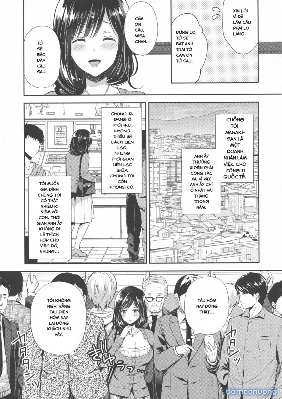 Chijoku no Chikan Densha 3 - Hitozuma Shanai Kyousei Junyuu 