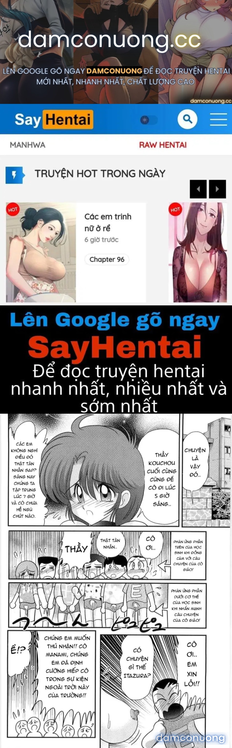 Tiết Học Ngoại Khóa Đầy Kích Thích Của Cô Giáo Manami 