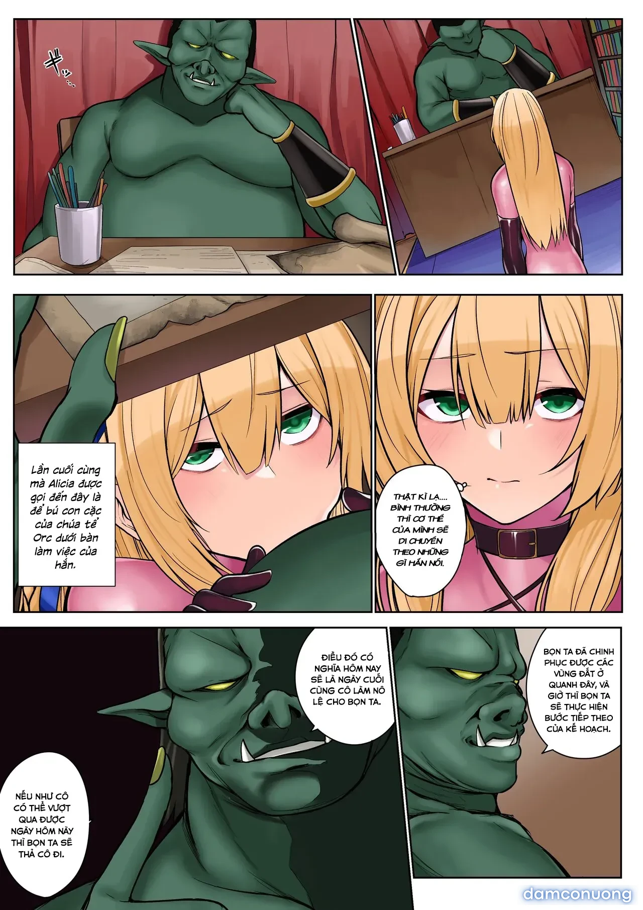 Himekishi Alicia no Junan -Orc-sama wa Himekishi o Tsukaima ni Shitai [姫騎士アリシアの受難 ―オーク様は姫騎士を使い魔にしたい] 