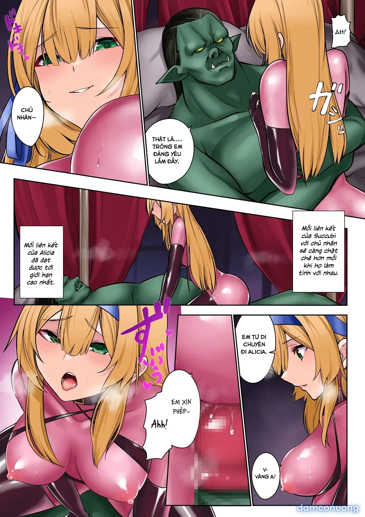 Himekishi Alicia no Junan -Orc-sama wa Himekishi o Tsukaima ni Shitai [姫騎士アリシアの受難 ―オーク様は姫騎士を使い魔にしたい] 
