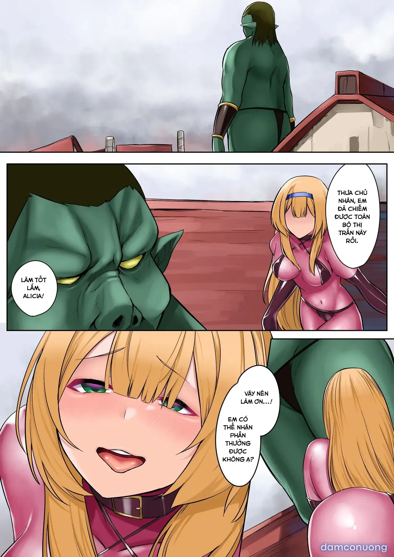Himekishi Alicia no Junan -Orc-sama wa Himekishi o Tsukaima ni Shitai [姫騎士アリシアの受難 ―オーク様は姫騎士を使い魔にしたい] 