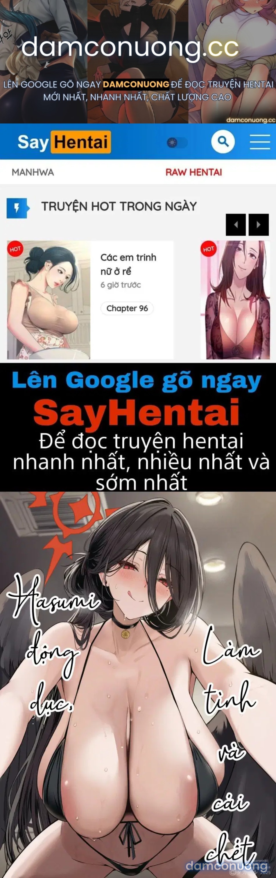 Hasumi động dục - Màn _bú_ đầy ướt át 