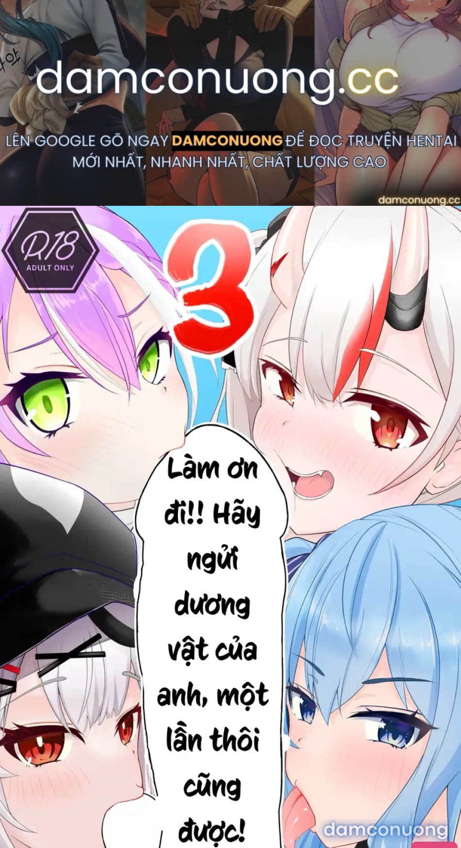 Làm ơn đi!! Hãy ngửi dương vật của anh, một lần thôi cũng được 3 