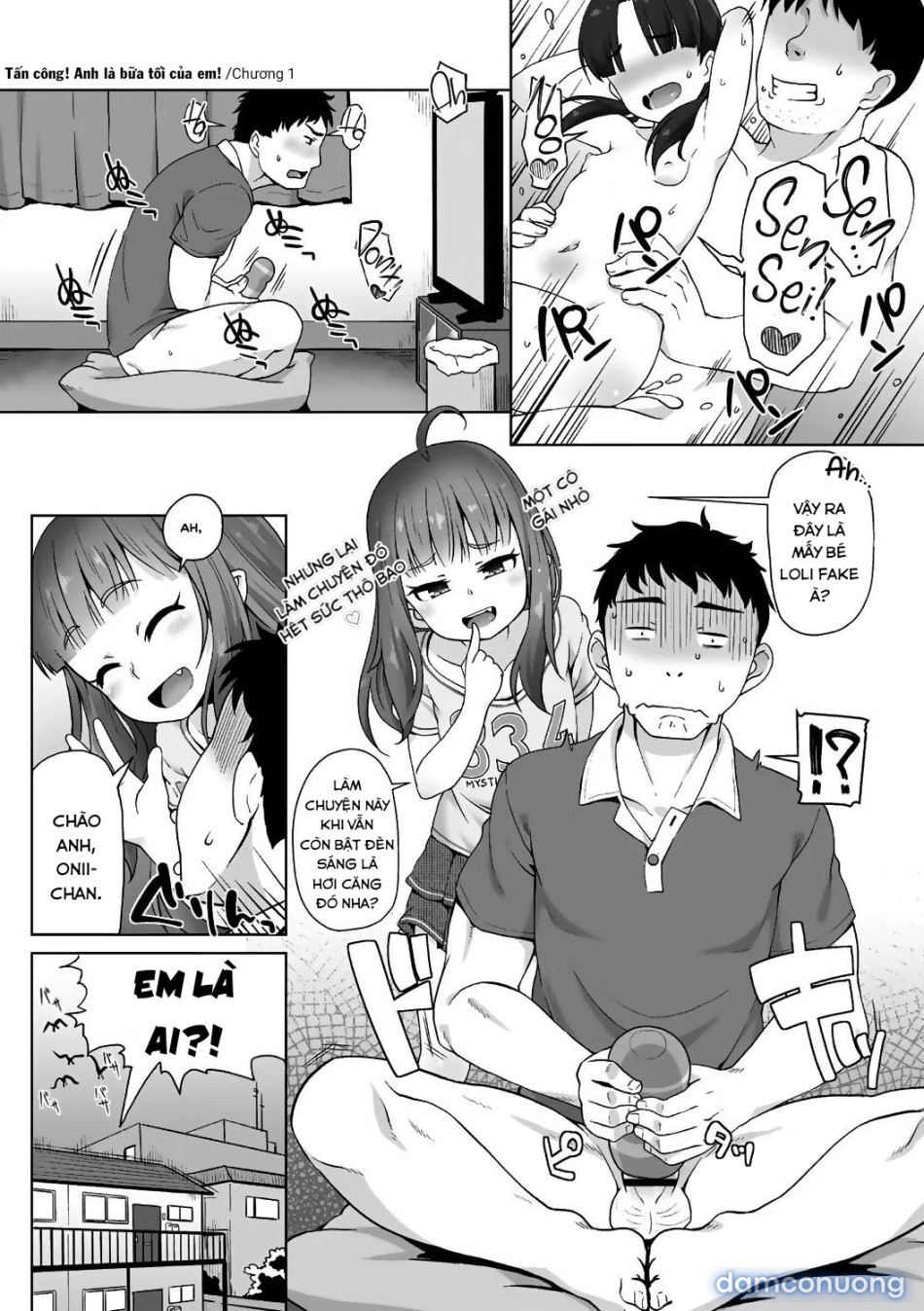 Tấn công! Anh là bữa tối của em! [Totsugeki! Anata ga Bangohan; Attack! You're for dinner!] 