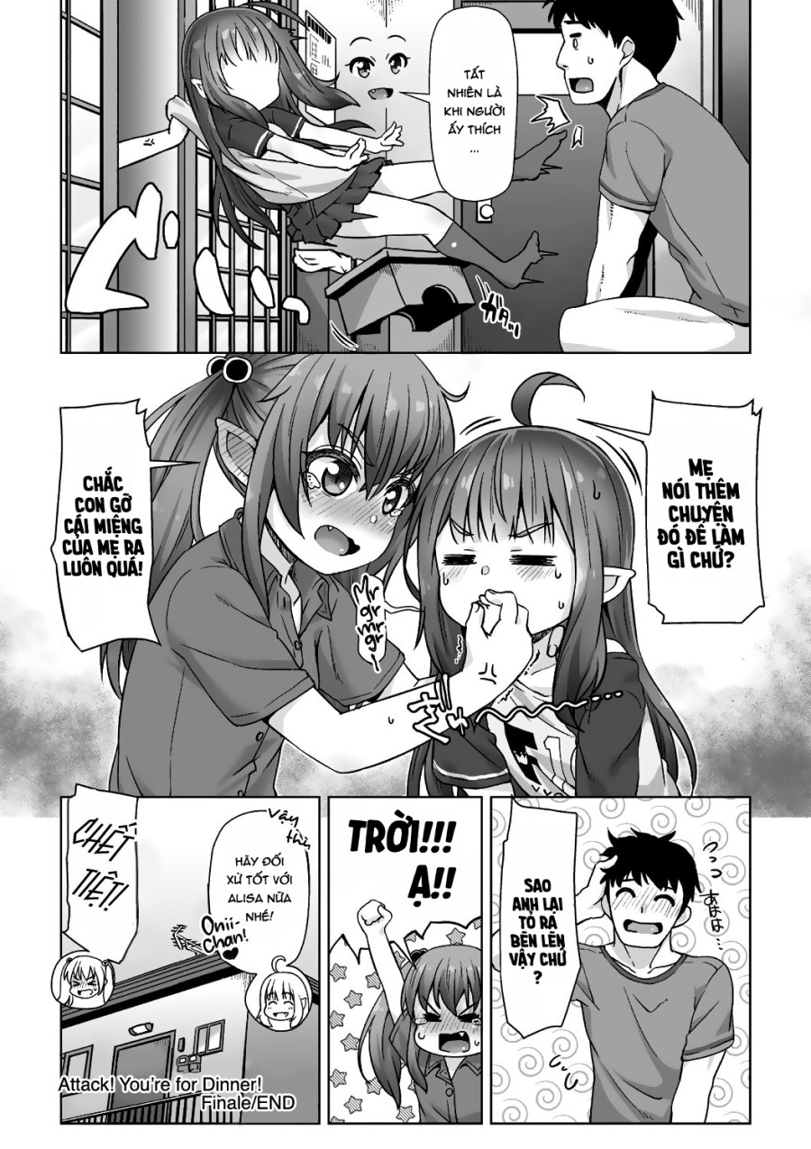 Tấn công! Anh là bữa tối của em! [Totsugeki! Anata ga Bangohan; Attack! You're for dinner!] 
